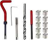 Metric Thread Repair Set Thread Master Repair Kit for Automotive Repairs 15pcs M9x1.25