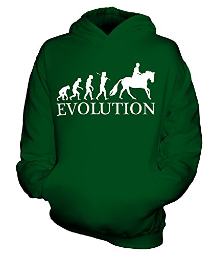 Sweat-shirt capuche équitation enfant de qualité supérieure mixte