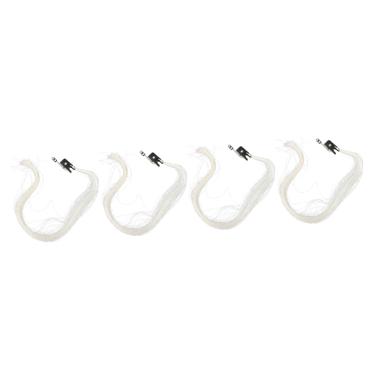 Abaodam 4 Uds De Pelo De De Caballo Para De De Reemplazo De Pelo De Crin Profesional De Pelo Suministro De Instrumentos
