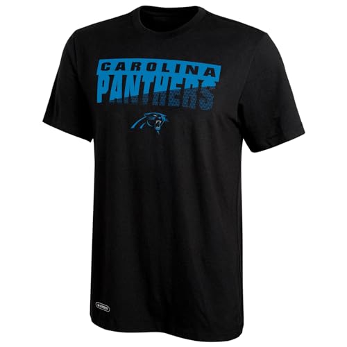 New Era NFL Men's Scoreboard Dri-Tek Short Sleeve Tee, Carolina Panthers XX-Large