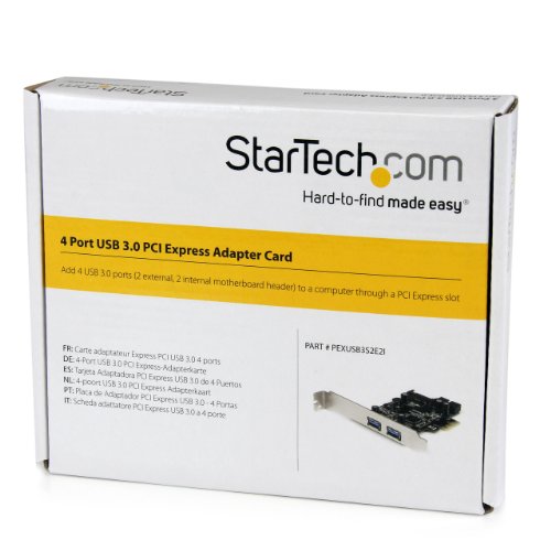 Carte USB 3.0 PCI Express StarTech pour ajouter 4 ports USB à un PC - 6