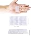 Dual Lock Reclosable Fastener, EZ Pass Holder, 1'' x 2'' Heavy Duty Mounting Tape, 10PCS Self Mating Interlocking Adhesive Strips, SJ3560 250 Clear for Indoor/Outdoor