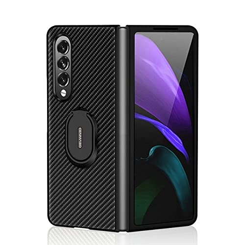 Coque Galaxy Z Fold 3 antichute avec bague pour éviter les casses d'écran