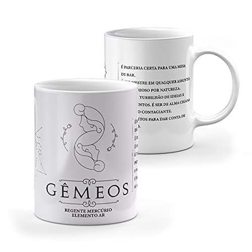 Caneca personalizada - Signo de Gêmeos