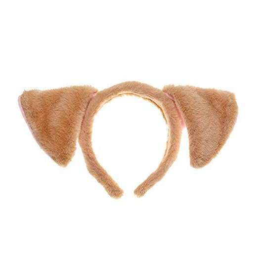 CHEU Puppy dog ears headband costume (brown)