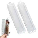 ARYIMYDP Dos cajas de almacenamiento, compacto(transparente)