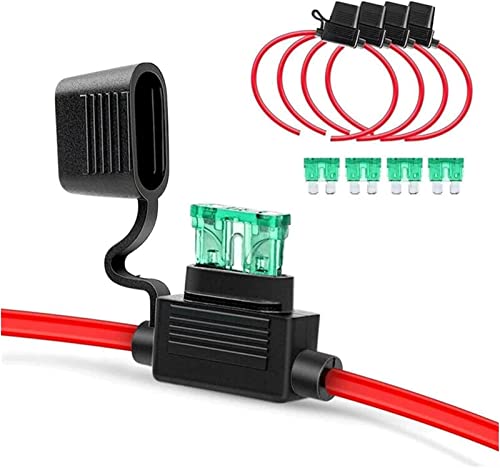 Porte-fusible mini-lame ATC 12AWG 30A étanche pour bateau