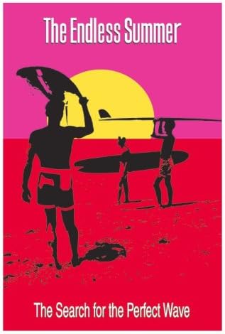 Amazon Co Jp サーフィン映画 エンドレスサマー 赤 ポスター