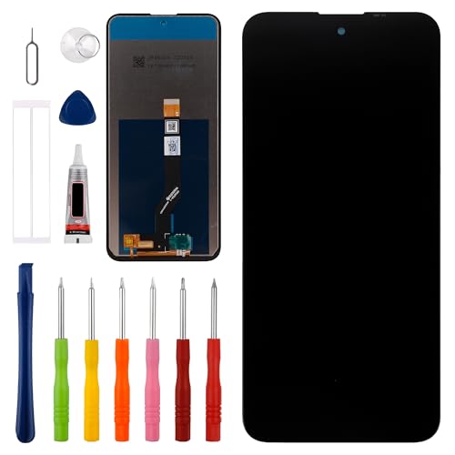 Vvsialeek Écran LCD de rechange compatible avec Nokia X20 - Écran tactile LCD avec kit d'outils - Avec fonction d'empreintes digitales