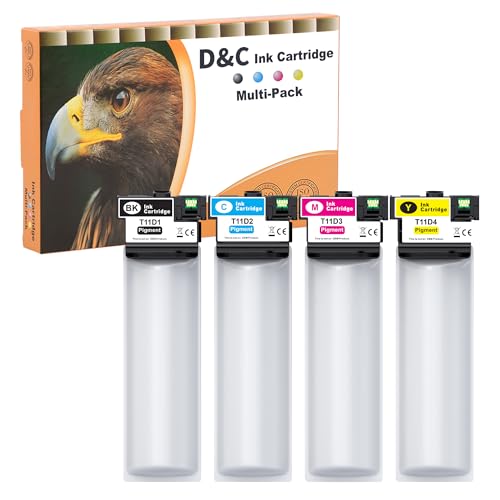 D&C T11D1-T11D4 Tintenpatronen Multipack – 4er-Pack