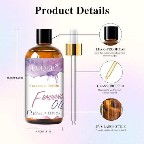 Aceite Esencial Bergamota y Aceite Aromático Coco Vainilla 100ml miniatura 4