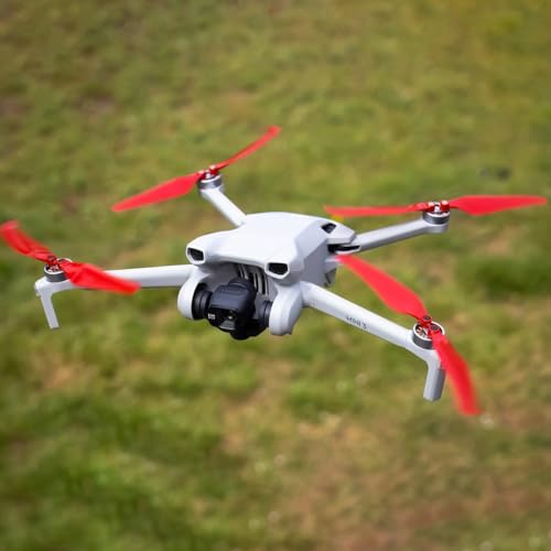 Master Airscrew Stealth Propeller für DJI Mini 3 - Rot, 4 Propeller im Set – Ansicht 4