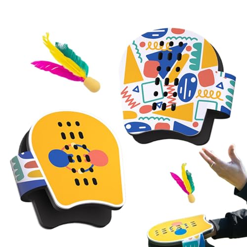 Jeu de pagaie avec volant résistant, set de sport portable pour motricité fine