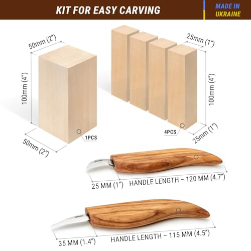 Beavercraft S16 Wood Whittling Kit For Beginners Kids Wood Carving Set thumb #2