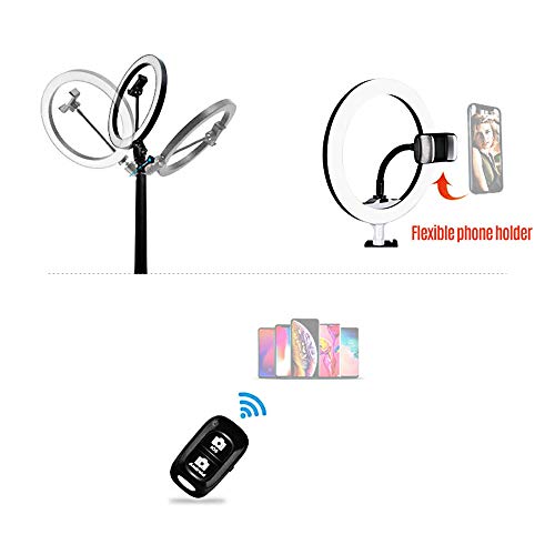 Moniss Luz de preenchimento de 26cm Luz suplementar de luz LED Luz de preenchimento dobrável para fo