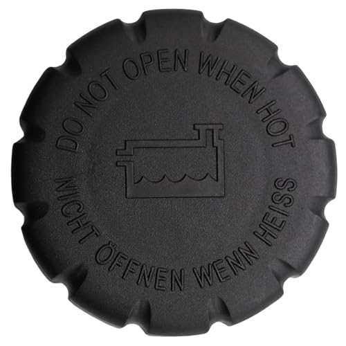 Tapón del Depósito de Líquido Refrigerante, Tapa del Enfriador del Motor Compatible con Mercedes, Tapa del Radiador, Tapón del Sistema de Enfriamiento del Motor, OEN 2105010715, Negro