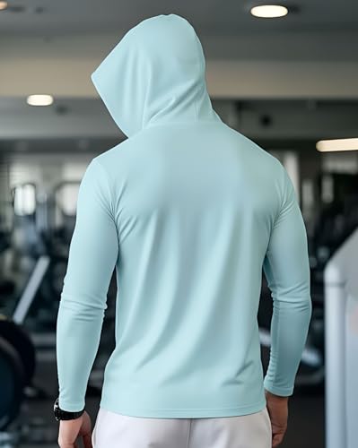 Image of AUSK Men's Full Sleeve Hooded T-Shirt - The Ultimate Cotton Blend Comfort || Hoodies for Mens