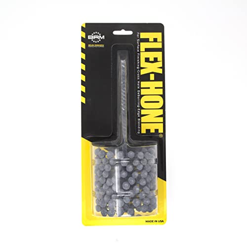 Image of Brush Research BC258400 Flex-Hone, 2-5 /8 inch (67.7mm) Diameter, 400 Grit, Silicon Carbide, for Mild Steel, Stainless Steel, Cast Iron and Softer Ferrous Materials
