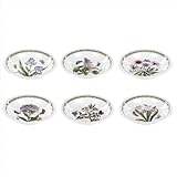 Portmeirion Botanic Garden Pasta Bowls, Set of 6 Assorted Motifs