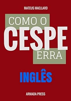 Paperback Como o Cespe erra: Inglês [Portuguese] Book