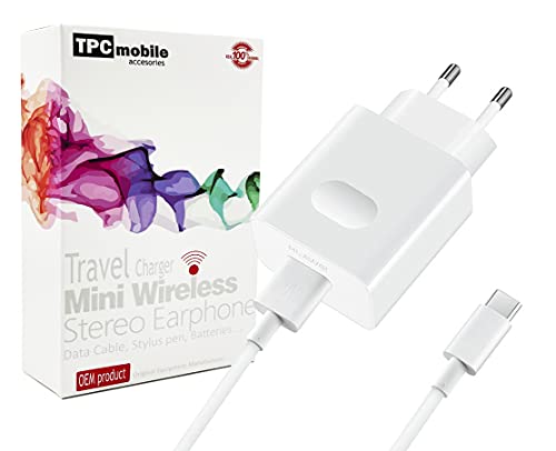 Cargador Corriente Super Charge 40W + Cable USB Tipo C para Huawei P40 Lite, P40 Pro, P30 Pro, Mate 40
