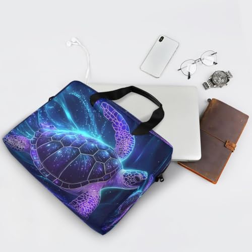 Bolsa de portátil acolchada contra impactos con estampado de mariposa 7