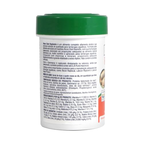 Ração Alcon ReptoMix para Tartarugas Aquáticas - 15g