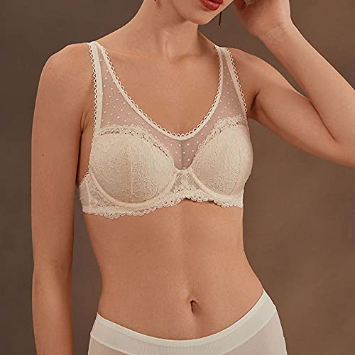 Soutien-gorge push-up respirant non rembourré WENJUN 75E