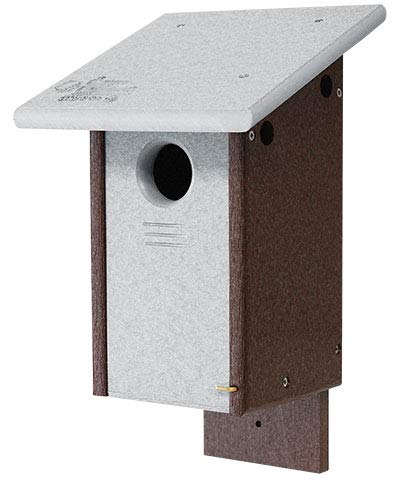 10 Best Recycled Plastic Birdhouses That Birds Will Adore 9 Amish Made Recycled Plastic Bluebird House