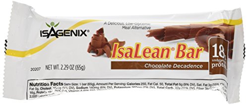 ISAGENIX Barras Chocolate Decadence 10 unidades miniatura 1