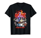 AC/DC Rock Music Band In Rock We Trust Album Covers T-Shirt