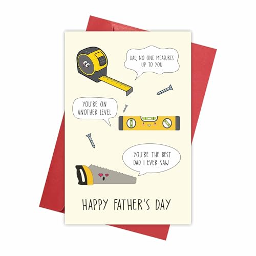 Funny Tool Pun Card for Dad