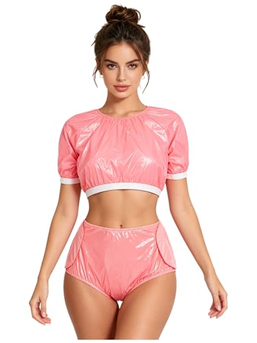 Ensemble bikini deux pièces femme avec top manches courtes et pantalon détachable Freebily