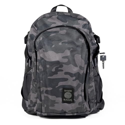 DIME BAGS Mochila Omerta Transporter | Bolsa forrada com filtro de carbono com trava resistente, Camuflagem, Viajar
