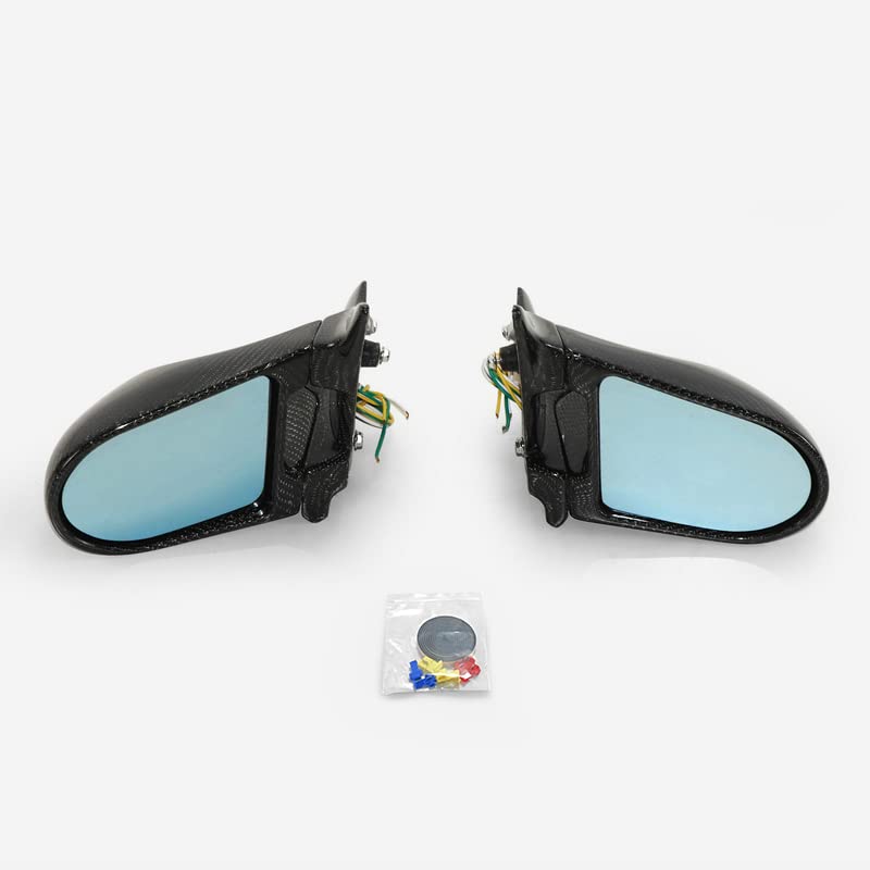 For SUBARU 00-07 Impreza STI GDA GDB GDC Aero Mirror Left Hand Drive Vehicle Carbon Fiber rearviews mirrors