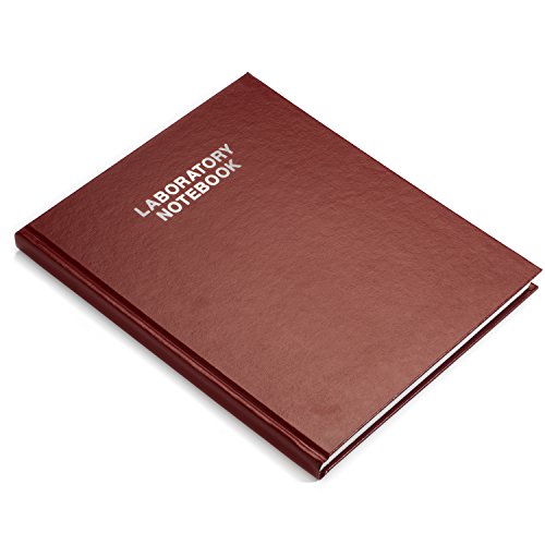 Scientific Notebook Company Case Bound, Model #2001Premium Research Laboratory Notebook, 192 Pages, Smyth Sewn, 9.25 X 11.25, 4x4 Grid (Burgundy Cover) - Thumbnail 3