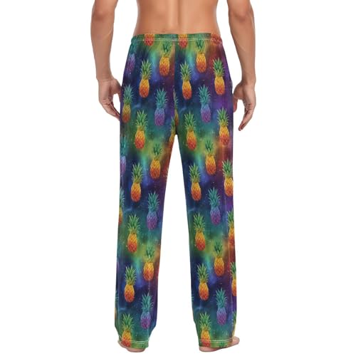 Pineapple Men’s Pajama Bottoms Comfortable Relax Fit Lounge Pants2