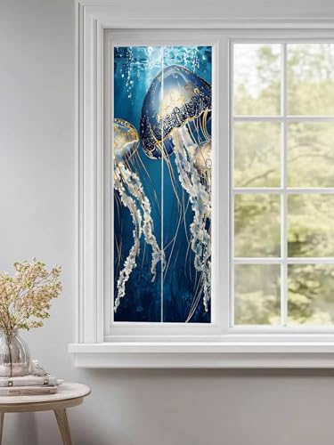 Vinilo decorativo adhesivo para ventana 39.3 x 19.6 pulgadas miniatura 4