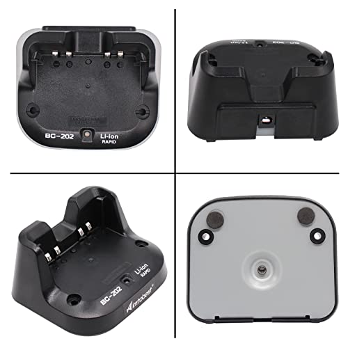 Bc-202 Rapid Charger Compatible For Icom Id-31 Id-31A Id-31E Id-51 Id-51A Id-51E Id-52 Id-52A Id-52E Ic-705 Ip-100H Ip-503H Ip-501H Two Way Radio Bp-271 Bp-272 Bp-307 Battery #TOP5