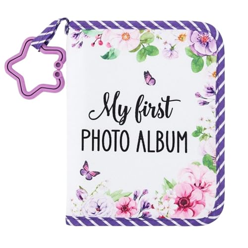 Álbum de memoria para – Marco de espejo decorativo, foto floral colgante, organizador de fotos para | dormitorio, salón, cuna, cochecito, regalo de recuerdo, pantalla de dormitorio