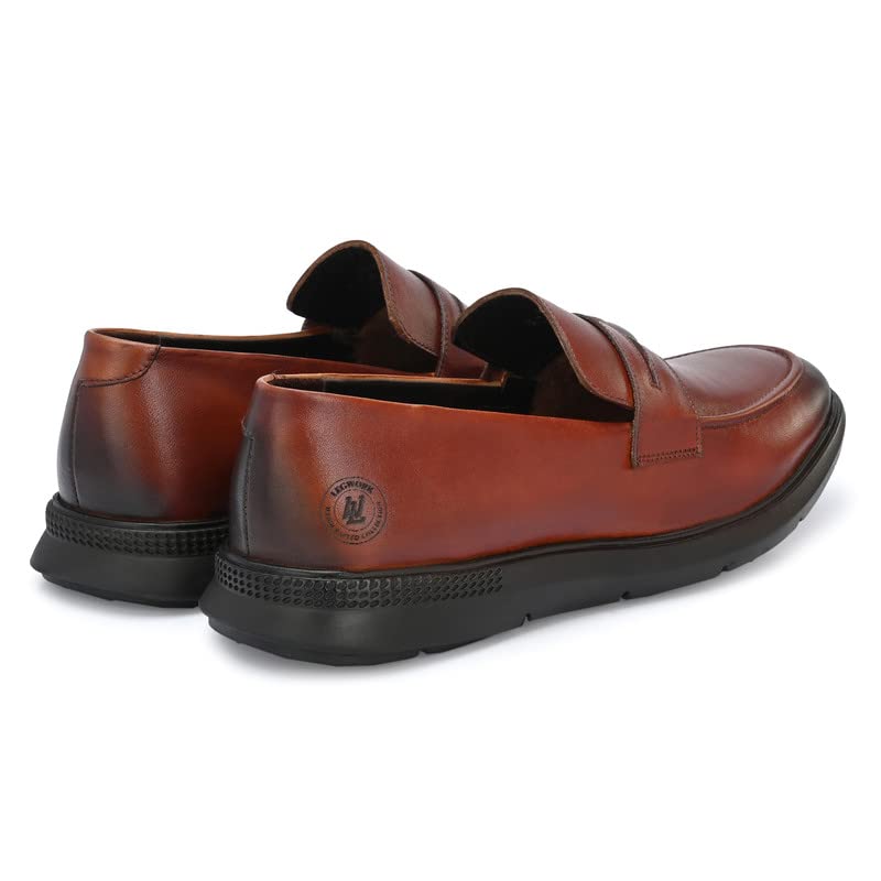Image of Legwork Men's Leather Loafer Shoes for Men and Boys