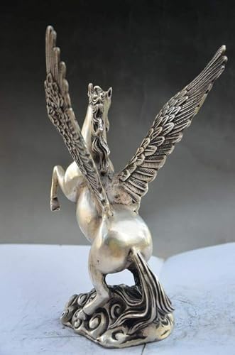 Animal statue Pégase et décoration antique de richesse pour maison