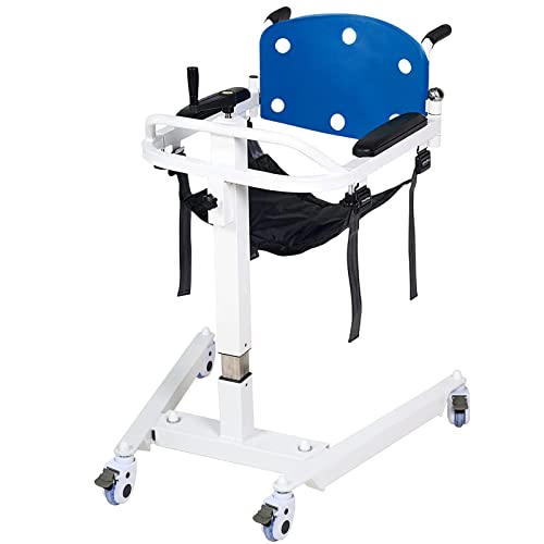Payrfv Patient Lift For Home Wheelchair To Car Transfer Lift, Bed To Toilet Transfer Chair With 2 Cushion, Adjustable Width Base Portable Patient Lift For Elderly Senior Living #TOP3