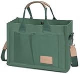 Tote Bags for Women Canvas Tote Purse Crossbody Bags with Pockets Top Handle Shoulder Handbags Satchel Bags for Work