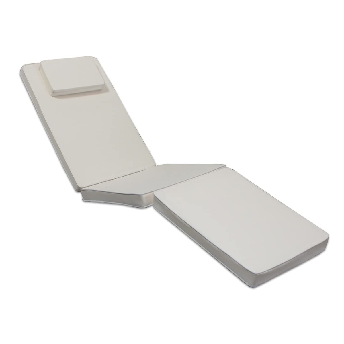 Teck'Attitude Matelas Crème pour Chaise Longue