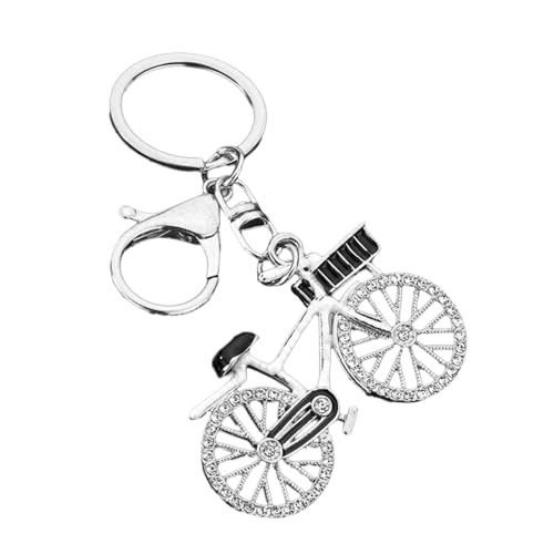 Meiliyizu Premium Bike Keyring Alloy Design Unisex Riders and Couples Anniversary Present Bike Keychain Accessories