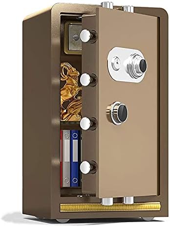 MXCERH Fireproof Waterproof Security Digital Cabinet s Fire-Proof and Anti-Theft Steel Large 80cm Cabinet Household Hotel F