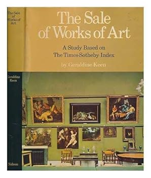 Hardcover The sale of works of art: A study based on the Times-Sotheby Index Book