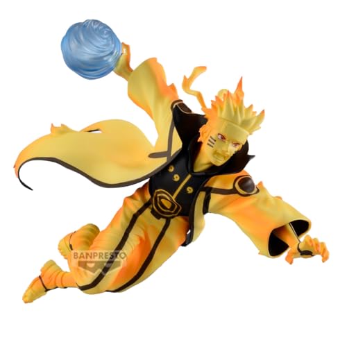 Image of Banpresto Naruto Shippuden - Naruto Uzumaki (Minato Namikaze Vol.A) Figure - Licensed PVC Anime Collectible Statue (18 cm)