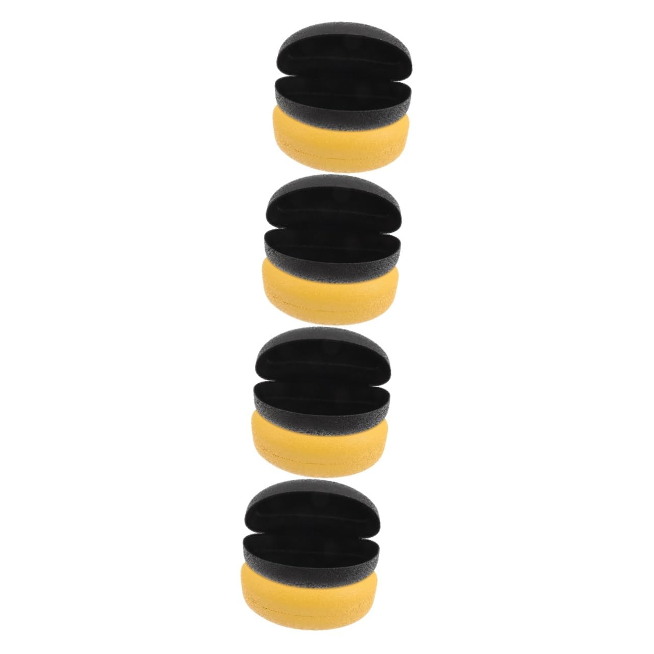 SOIMISS 4 Set Di Custodia Portatile Sunes Per Occhiali Da Sole Antigraffio E Antipolvere Chiusura A Molla Guscio in Pelle Pvc Design Alla Moda Ed Elegante 2 Pezzi * 4